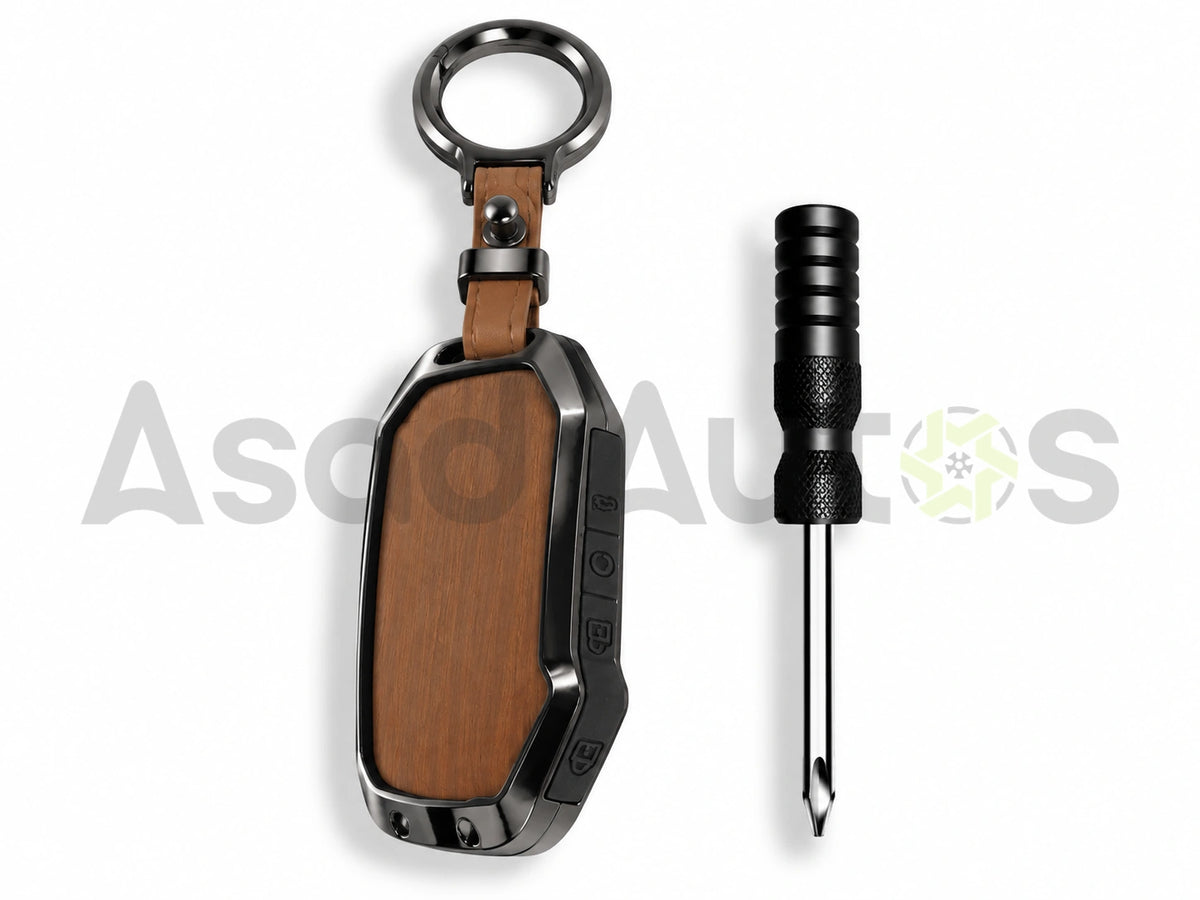 Premium leather key cover for Kia Sportage L HEV 2025-2026