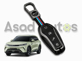 Premium metal key cover 2025-2026 – key fob case with keyring for BYD Atto 2 by Asad Autos