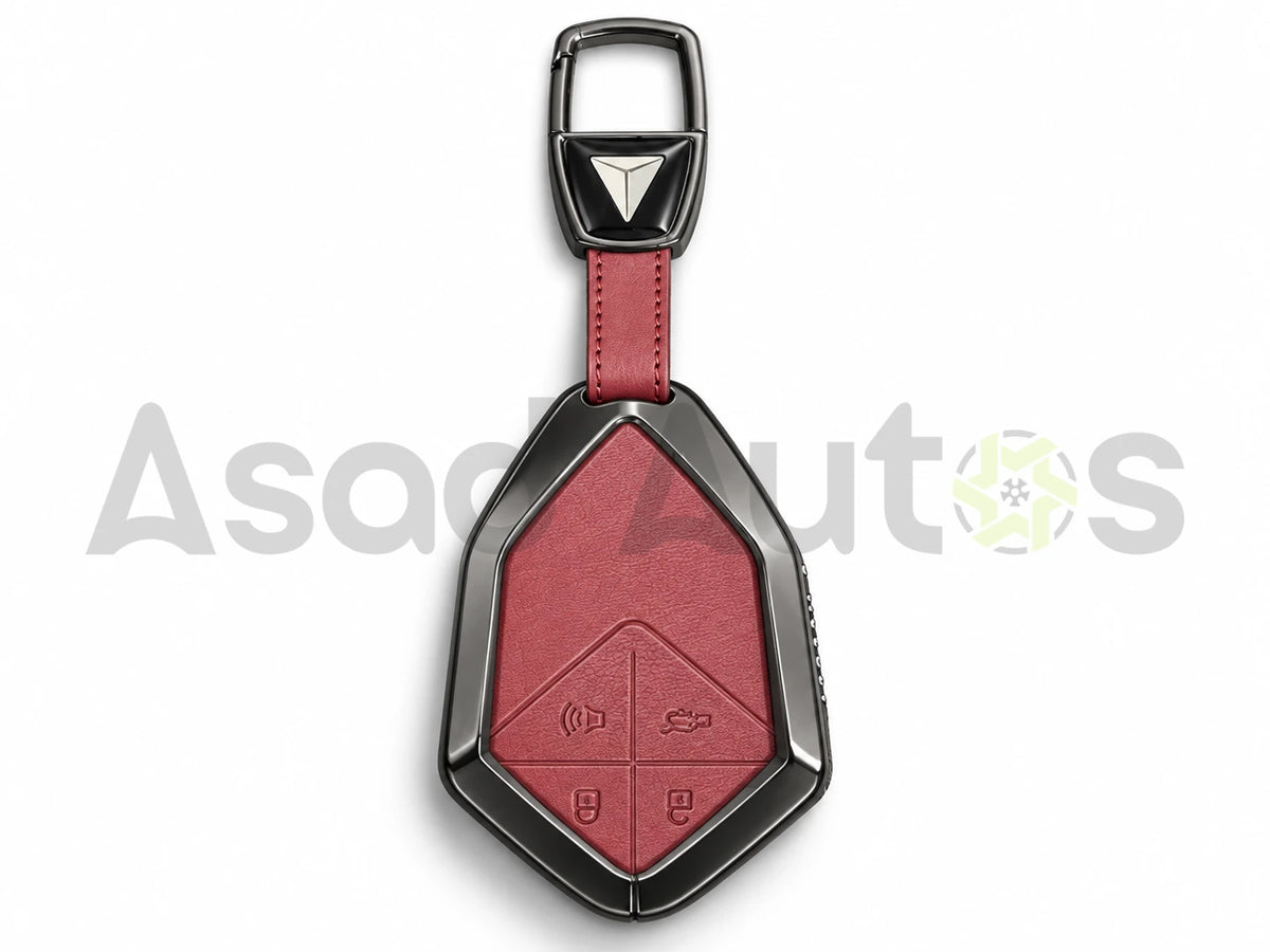 leather Metallic Key Cover for Deepal S05