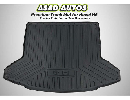 Premium trunk mat for Haval H6 providing protection against dirt and spills.

