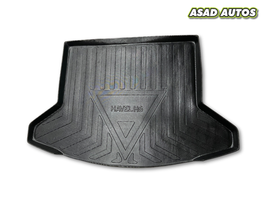 Premium trunk mat for Haval H6 providing protection against dirt and spills.
