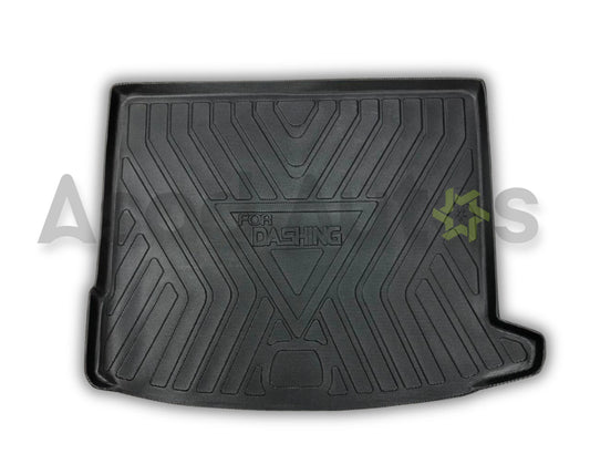 Premium trunk mat for Jetour Dashing 2025–2026 custom-fit cargo liner with anti-slip surface, raised edges, and all-weather protection for luggage,