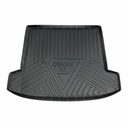 Protect your Changan Oshan X7 trunk with a Premium Trunk Mat. Custom fit, durable, non-slip design, easy to clean, and long-lasting protection.