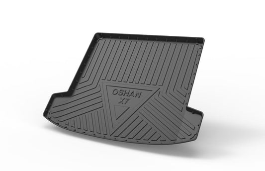 Protect your Changan Oshan X7 trunk with a Premium Trunk Mat. Custom fit, durable, non-slip design, easy to clean, and long-lasting protection.