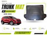 Protect your KIA Sportage 2018–2024 trunk area with this durable plastic trunk mat, engineered for a perfect custom fit