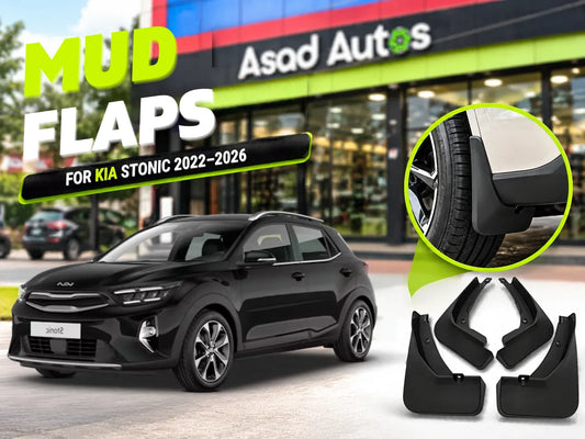 Protect your compact SUV with Mud Flap Set (4 PCS) for Kia Stonic 2022–2025