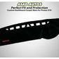 "Proton X70 2021 dashboard carpet mat with UV protection, anti-glare features, and premium heat-resistant material."
