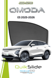QS | QuikSlide Car Window Sun Shades (Car Pardy) For OMODA E5 2025-2026 – Premium Magnetic Window Shades with UV & Privacy Protection 1