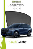 QS QuikSlide Car Window Sun Shades (Car Pardy) for Jaecoo J5