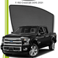 QS | QuikSlide | Quik Snap Window Sun Shades (Car Pardy) For Ford F-150 Crewcab 2015-2021 SUV
