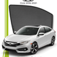 QS | QuikSlide | Quik Snap Window Sun Shades (Car Pardy) For Honda Civic 2016-2021 Sedan