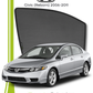 QS | QuikSlide | Quik Snap Window Sun Shades (Car Pardy) For Honda Civic (Reborn) 2006-2011 Sedan