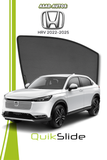 QS | QuikSlide | Quik Snap Window Sun Shades (Car Pardy) For Honda HRV 2022-2025
