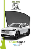 QS | QuikSlide | Quik Snap Window Sun Shades (Car Pardy) For Honda HRV 2022-2025