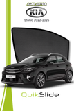 QS | QuikSlide | Quik Snap Window Sun Shades (Car Pardy) For Kia Stonic 2022-2025