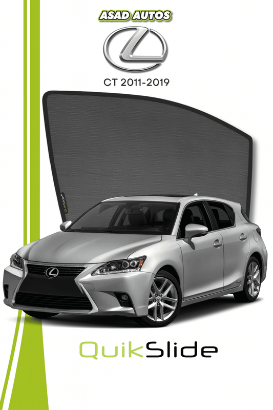 QS | QuikSlide | Quik Snap Window Sun Shades (Car Pardy) For Lexus CT 2011-2019 SUV