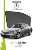 QS | QuikSlide | Quik Snap Window Sun Shades (Car Pardy) For Mercedes E Class 2010-2016 VIP Sedan