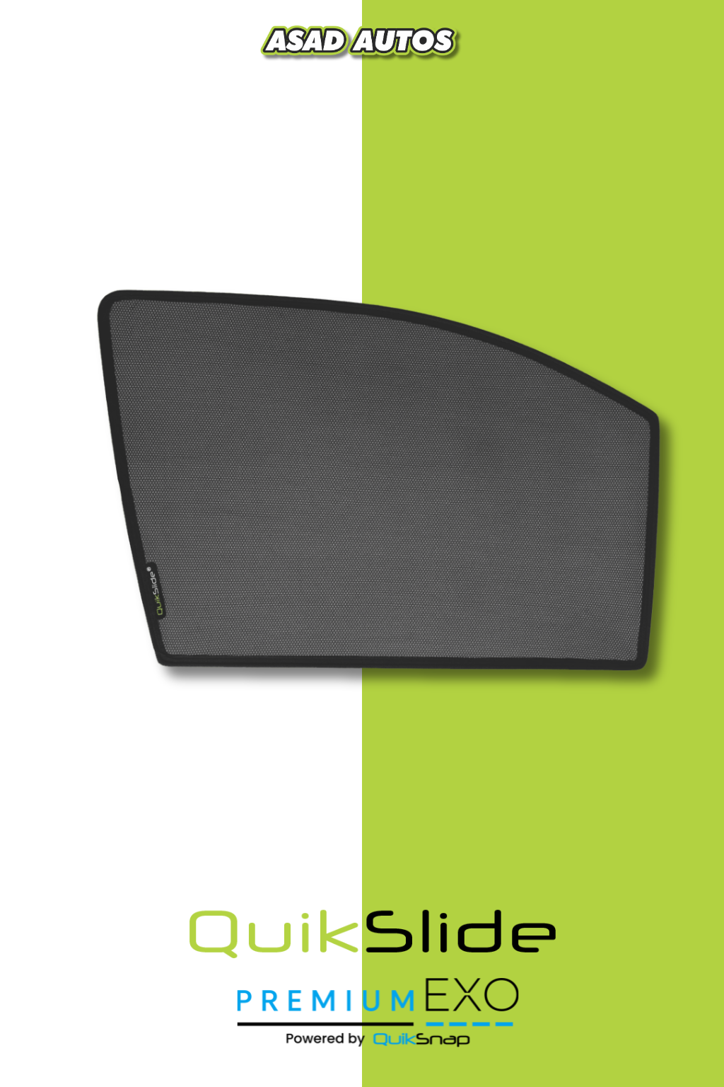 QS | QuikSlide | Quik Snap Window Sun Shades (Car Pardy) For Mercedes E Class 2017-2022 VIP Sedan