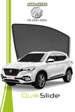 QS | QuikSlide | Quik Snap Window Sun Shades (Car Pardy) For Mg HS	2021-2024 Crossover
