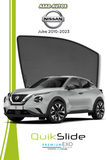 QS | QuikSlide | Quik Snap Window Sun Shades (Car Pardy) For Nissan Juke 2010-2023 Crossover
