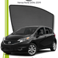 QS | QuikSlide | Quik Snap Window Sun Shades (Car Pardy) For Nissan Versa Note 2014-2019 Hatchback
