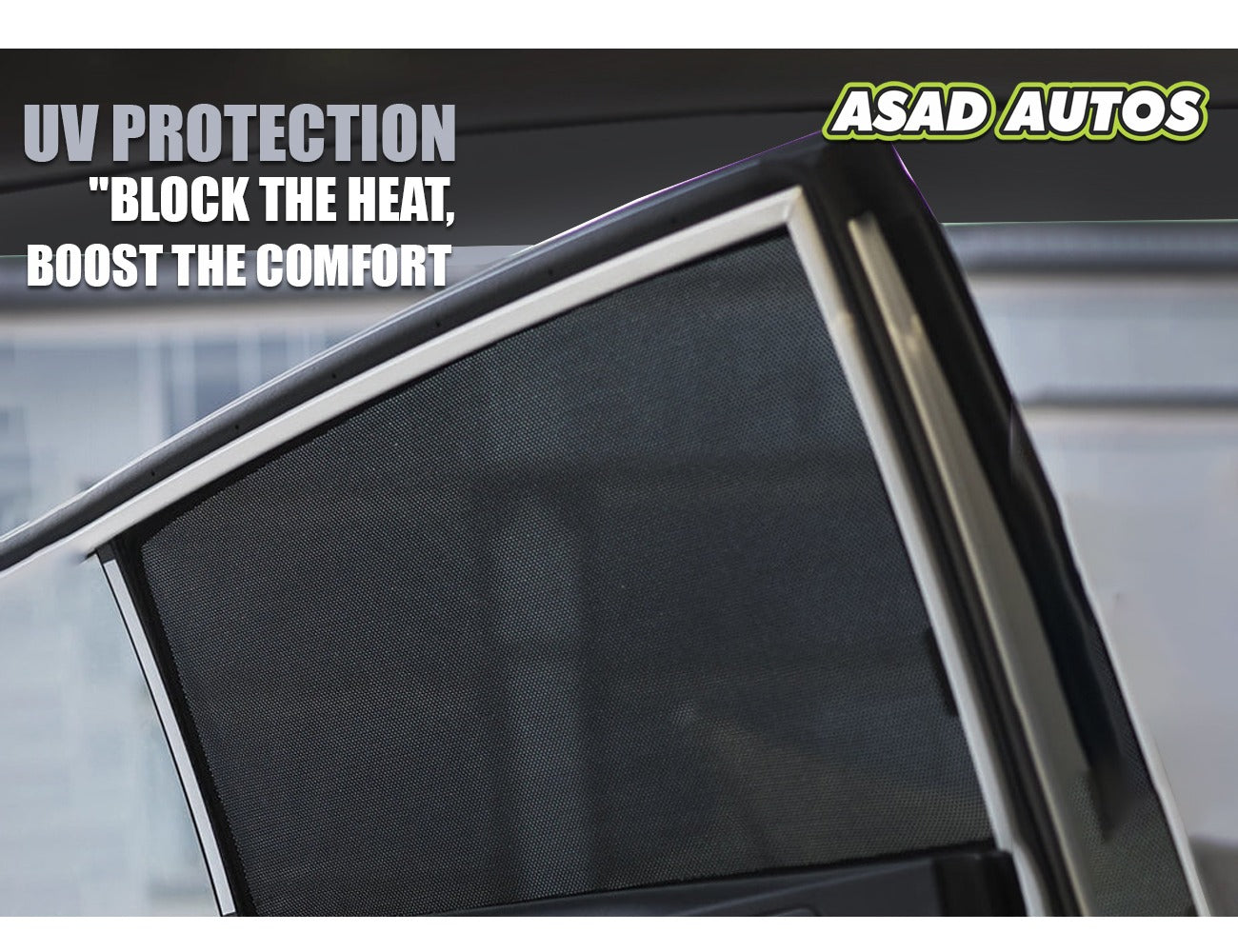 QS | QuikSlide | Quik Snap Window Sun Shades (Car Pardy) For Suzuki Cultus 2017-2023 Hatchback