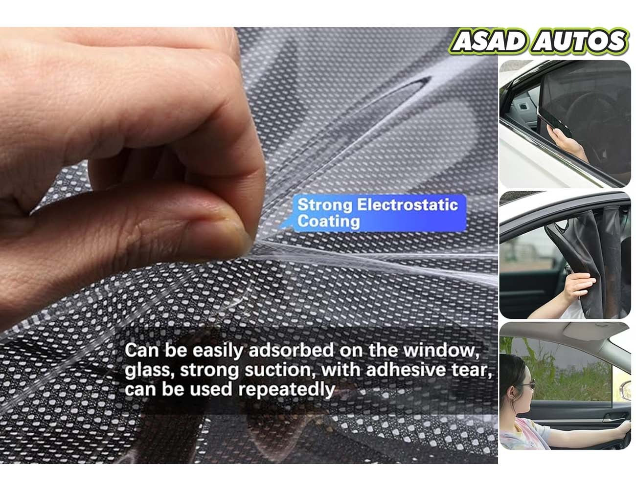 QS | QuikSlide | Quik Snap Window Sun Shades (Car Pardy) For Suzuki Cultus 2017-2023 Hatchback