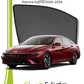 QS | QuikSlide | Quik Snap Window Sun Shades (Car Pardy) for Hyundai Elantra Hybrid 2025-2026 – Custom-fit sunshades for UV protection, heat reduction, and enhanced privacy.