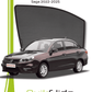 QS | QuikSlide | Quik Snap Window Sun Shades Car Pardy for Proton Saga 2022–2025 Sedan