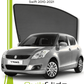 QS | QuikSlide | Quik Snap Window Sun Shades (Car Pardy) for Suzuki Swift 2010-2021 Hatchback – UV Protection & Custom Fit