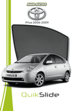 QS | QuikSlide | Quik Snap Window Sun Shades Car Pardy for Toyota Prius  2004-2009