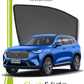 QS | QuikSlide | Quik Snap Window Sun Shades (Car Pardy) on Haval H6 2022–2025 Crossover Side Windows