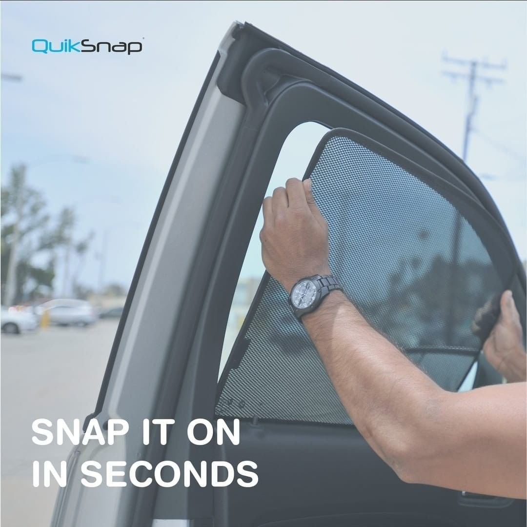 QS | QuikSlide | Quik Snap Window Sun Shades (Car Pardy) on Haval H6 2022–2025 Crossover Side Windows