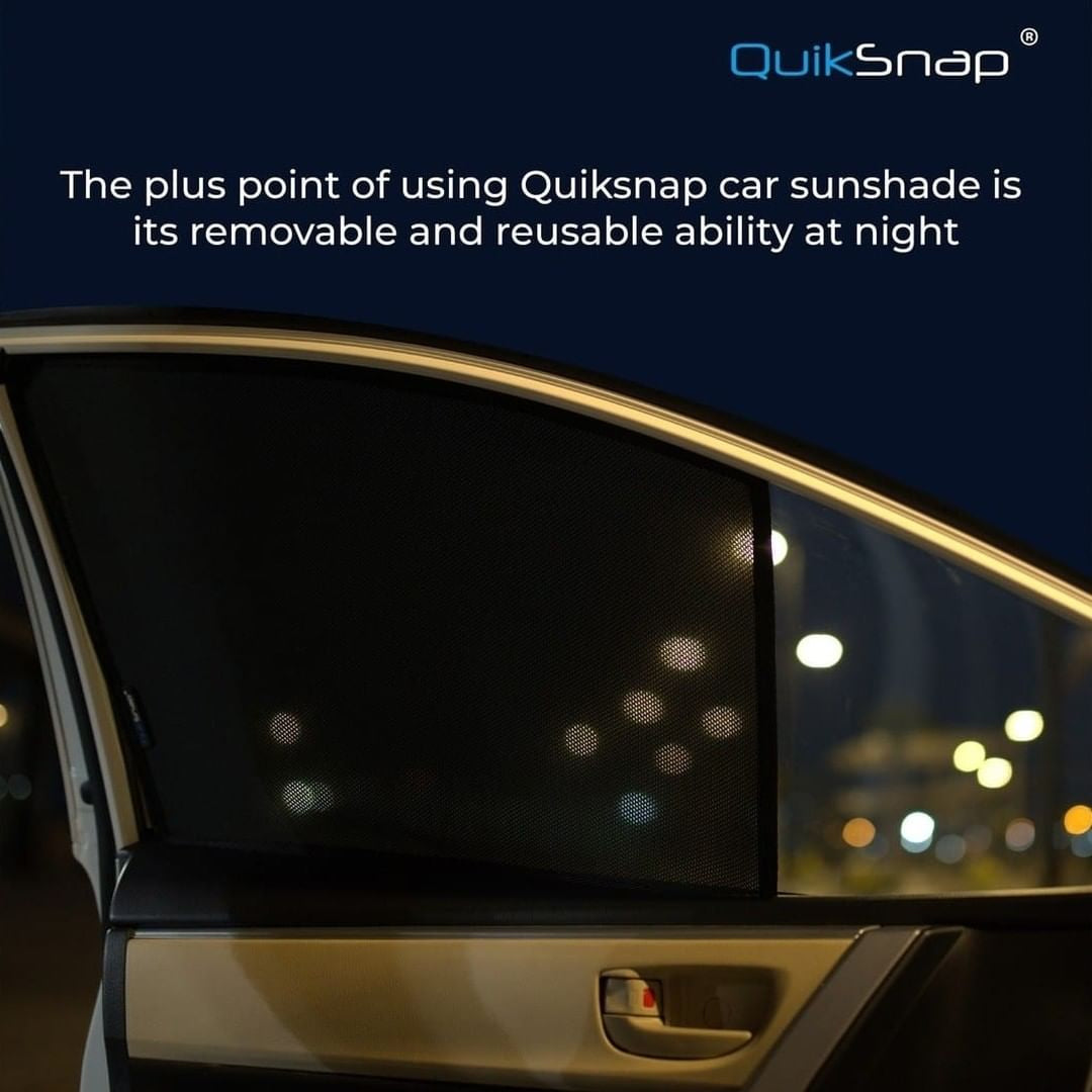 QS | QuikSlide | Quik Snap Window Sun Shades (Car Pardy) on Haval H6 2022–2025 Crossover Side Windows