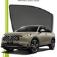 QS | QuikSlide | Quik Snap sun shades for Honda HRV HEV 2025-2026 heat resistant privacy window shades 5