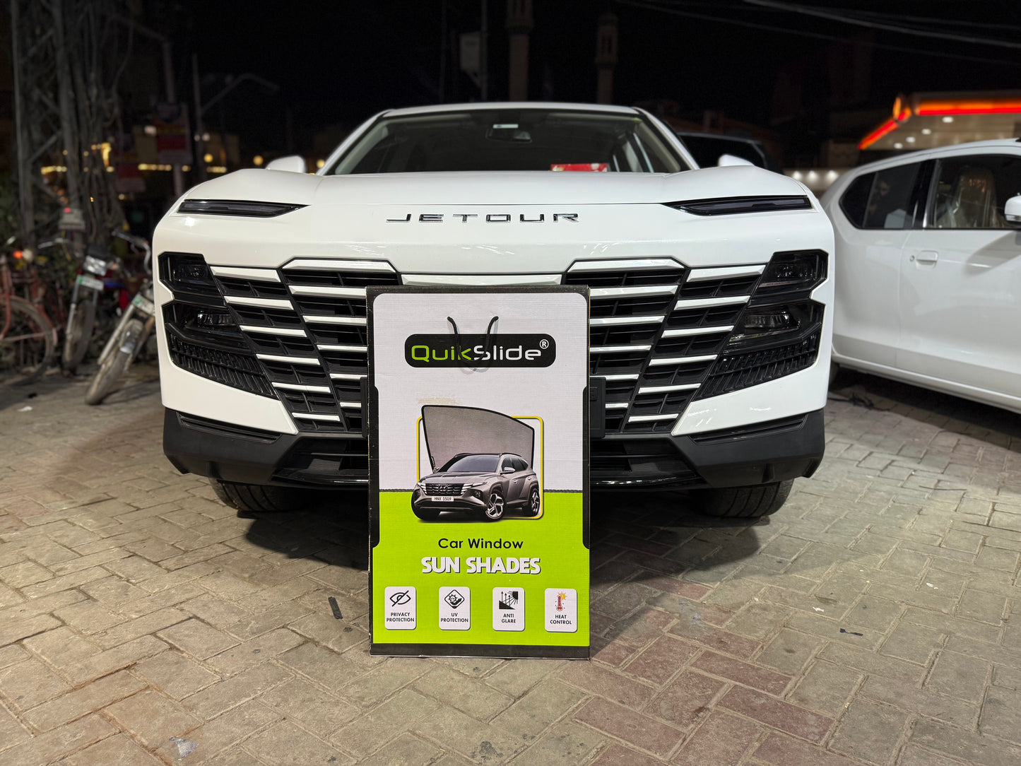 QS | QuikSlide Sun Shades (Car Pardy) For Jetour Dashing 2025-2026 – Premium Magnetic Window Shades with UV & Privacy Protection