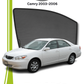 QS | QuikSlide Sun Shades (Car Pardy) for Toyota Camry 2003–2006 – Custom Fit UV Protection