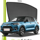 QS | QuikSlide Sun Shades for Toyota Raize | UV Protection | Custom Fit Car Shades