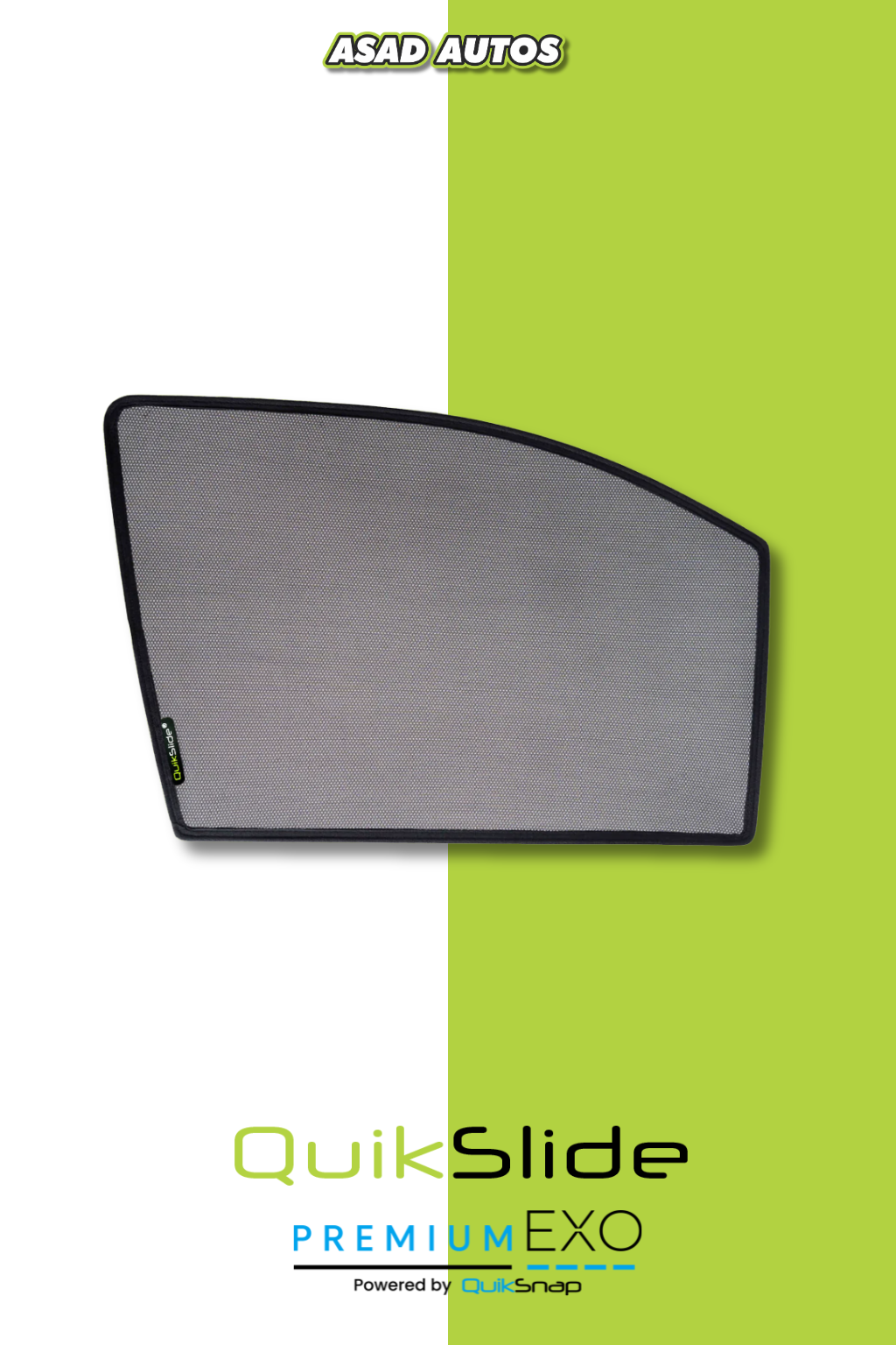QS | QuikSlide Window Sun Shades Car Pardy for BYD Shark 6 2025-2026