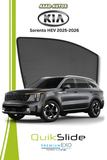 QS | QuikSlide Window Sun Shades (Car Pardy) for Kia Sorento HEV 2025 – UV Protection & Custom Fit 10
