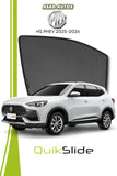 QS | QuikSlide Window Sun Shades (Car Pardy) for MG HS PHEV 2025 – Premium UV Protection & Custom Fit