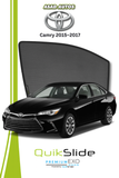 QS | QuikSlide Window Sun Shades Car Pardy for Toyota Camry 2015–2017