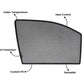 QS Sun Shades (Car Pardy) for JAC T9 Hunter – Custom Fit UV Protection & Enhanced Privacy