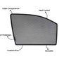 QS Sun Shades for Toyota Raize | UV Protection | Custom Fit Car Shades