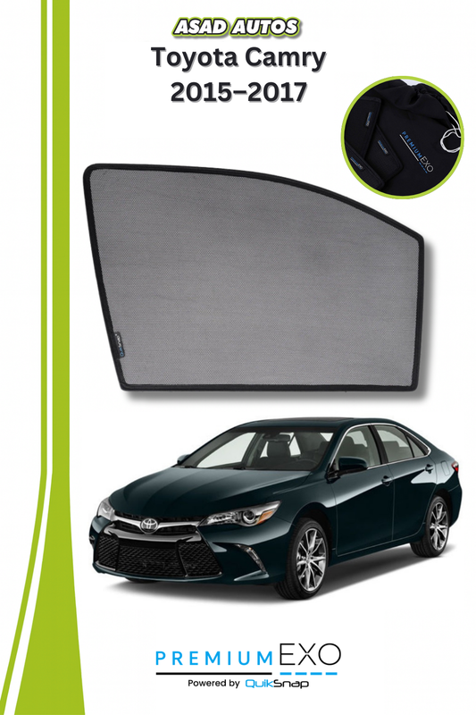 QS Window Sun Shades Car Pardy for Toyota Camry 2015–2017