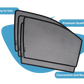 QS Window Sun Shades Car Pardy for Toyota Camry 2015–2017