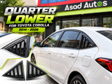 Quarter Lower for Toyota Corolla 2014–2026 Exterior Accessory