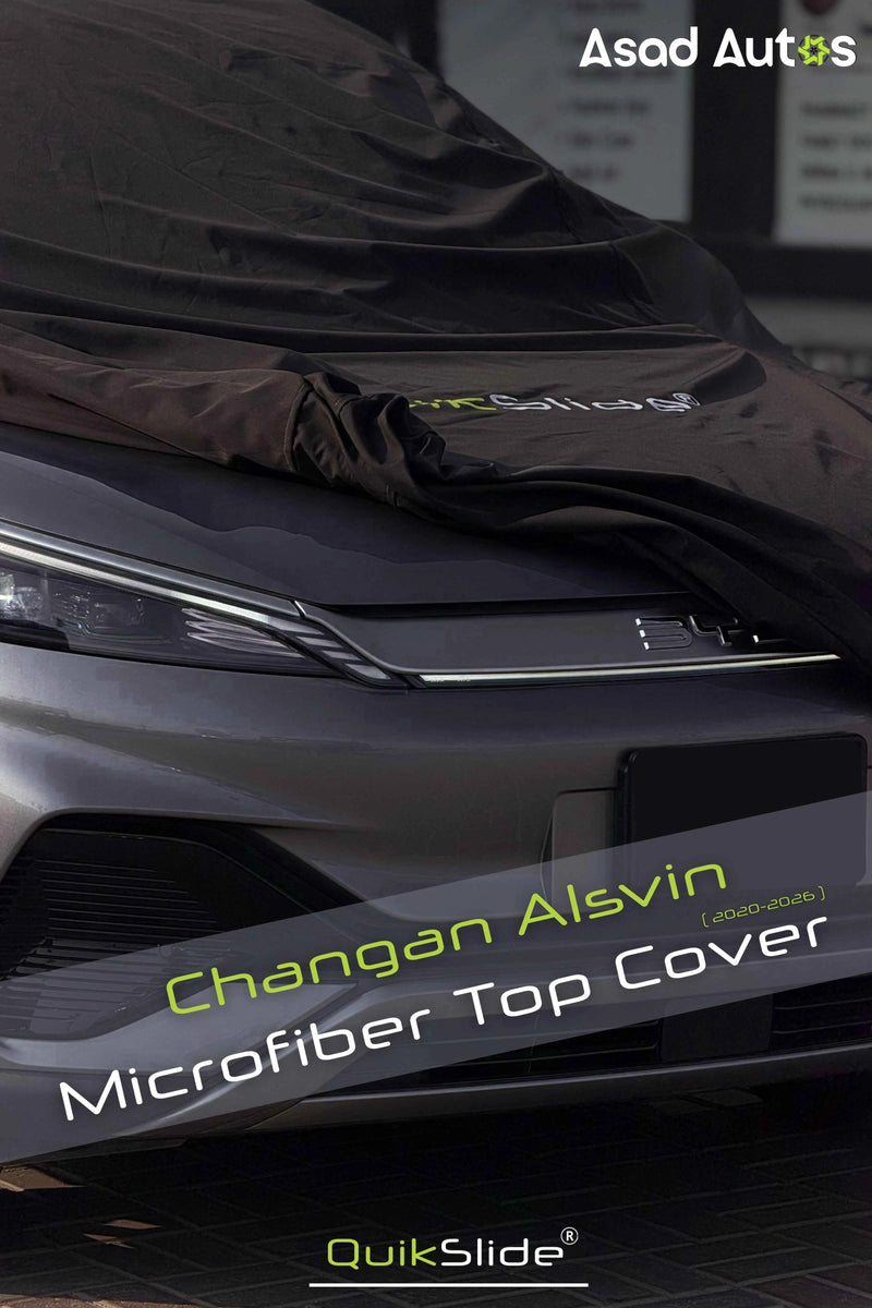 QuikSlide Microfiber Top Cover for Changan Alsvin 2020–2026