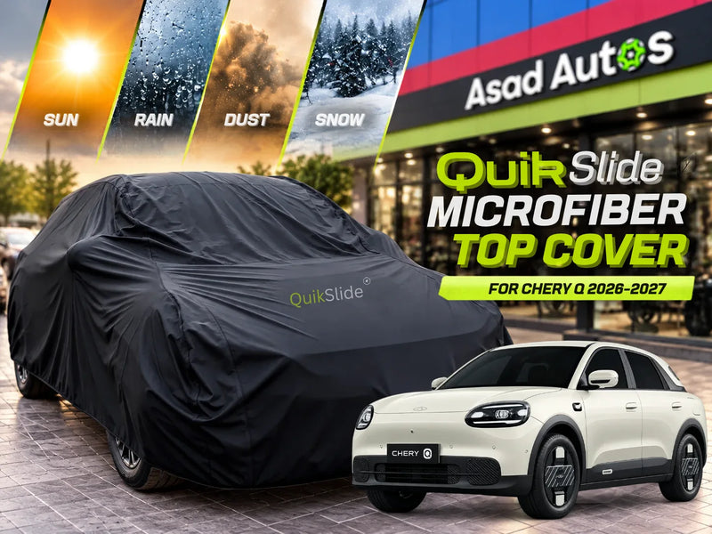 QuikSlide Microfiber Top Cover for Chery Q 2026-2027