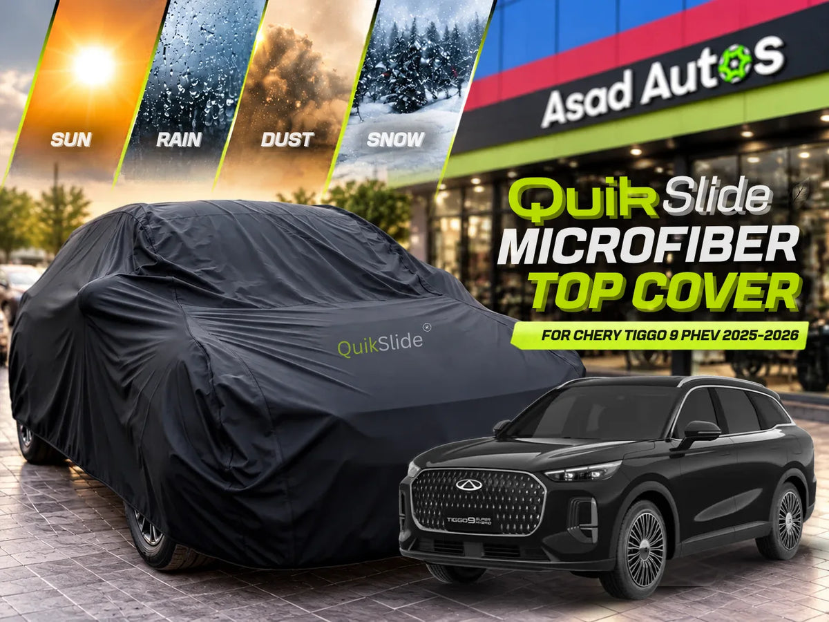 QuikSlide Microfiber Top Cover for Chery Tiggo 9 PHEV 2025-2026